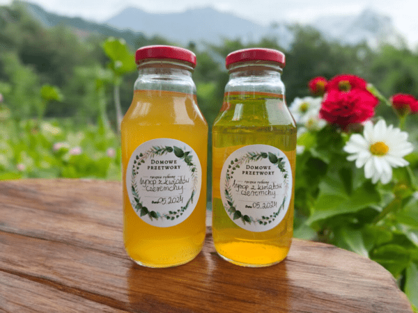 00158 Syrop z kwiatów czeremchy 330 ML