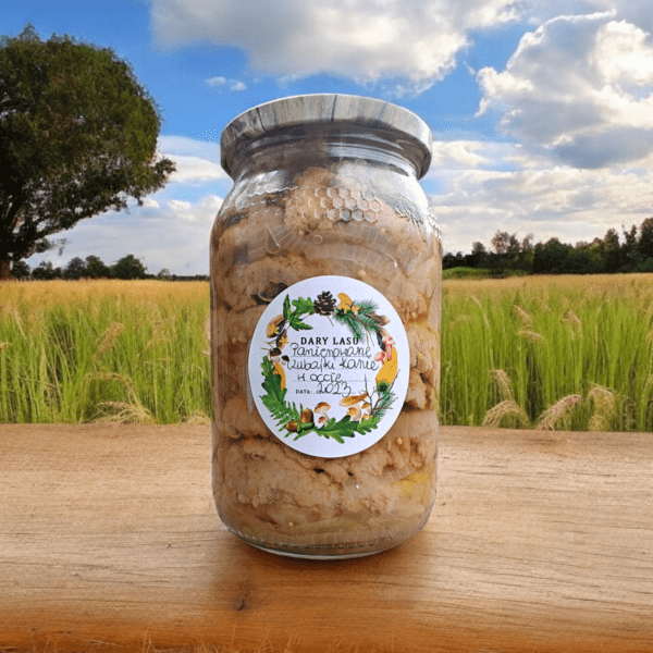 00154 Czubajka kania panierowana w zalewie octowej 1000 ML